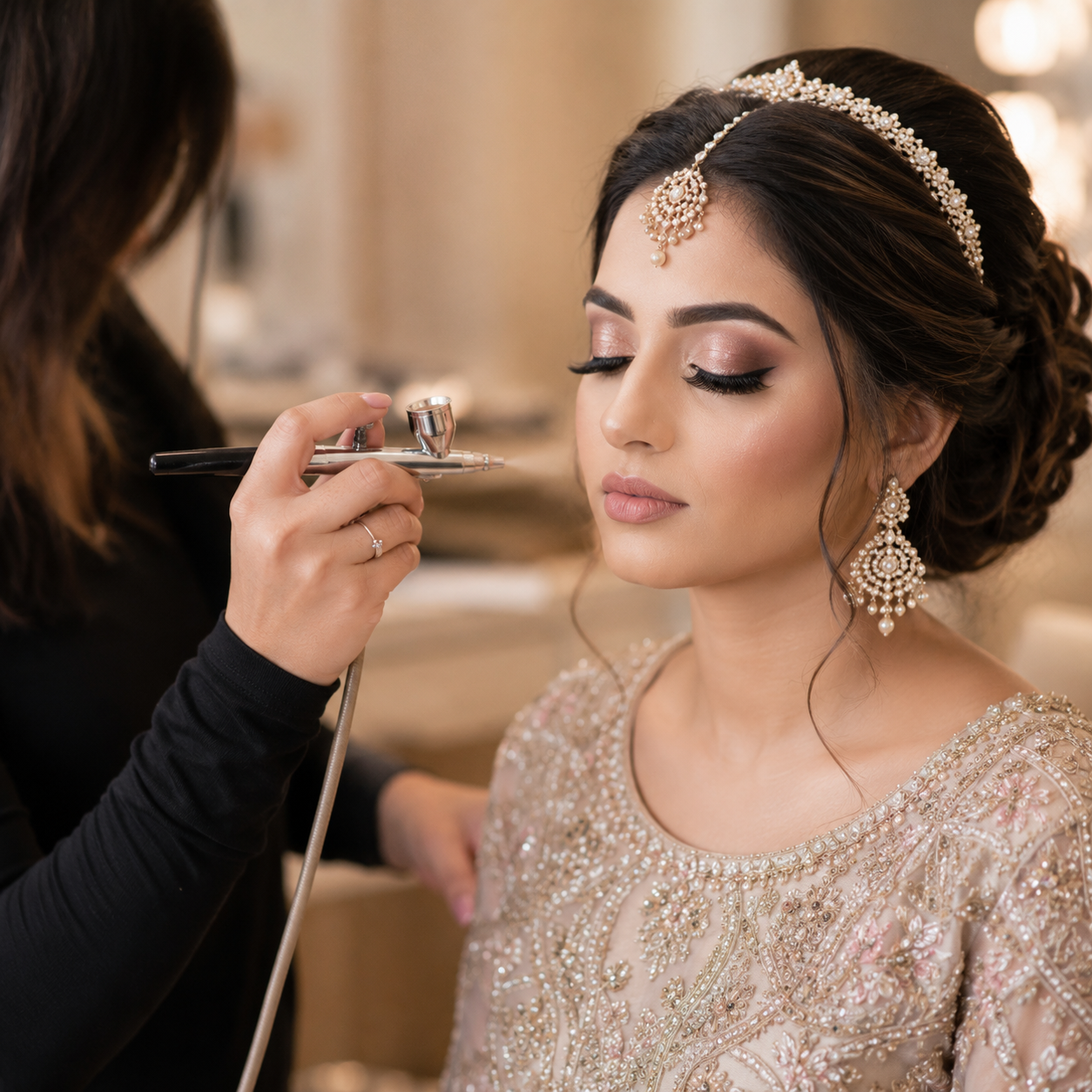 Services airbrush makeup
