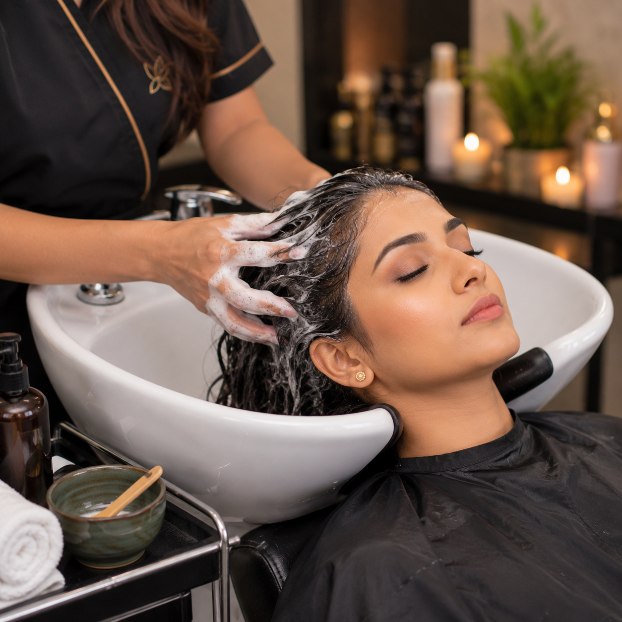 Services hair spa